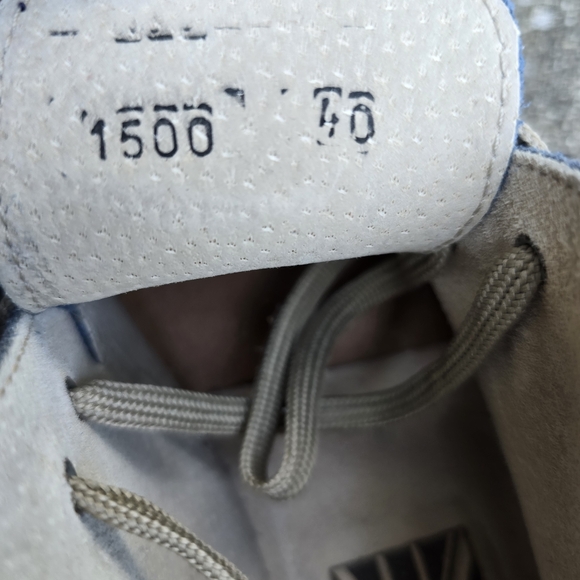 Sparkly Light Blue European Leather Ankle Boots Mio Tempo EURO 40 US 7 - Picture 6 of 6